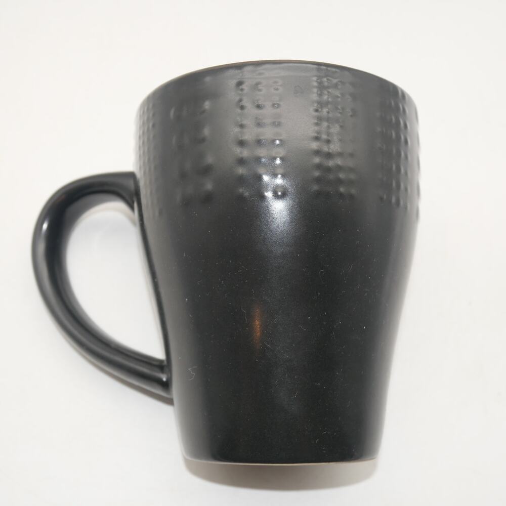 Set of 4 Mikasa Gourmet Basics  Linden Coffee Cups Mugs Mint Condition - Picture 6 of 6